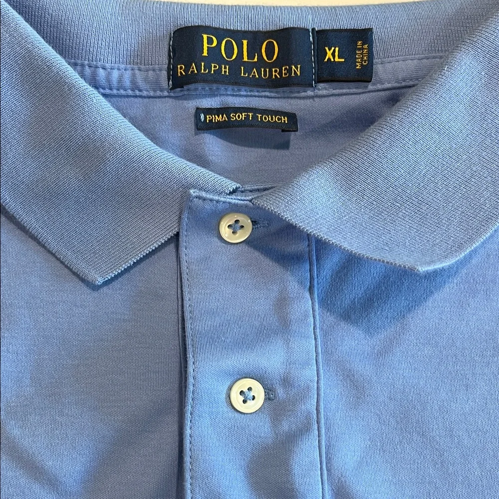 Polo‎ by Ralph Lauren Light Blue Men's Polo Shirt